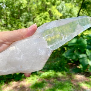 Large Diamantina Quartz Crystal with Record Keepers