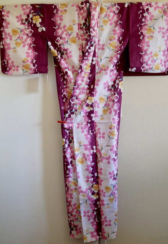 Dark red Yukata/New Yukata