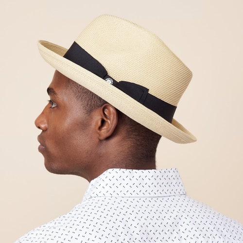 Sun Hat for Men Handmade Summer Fedora 