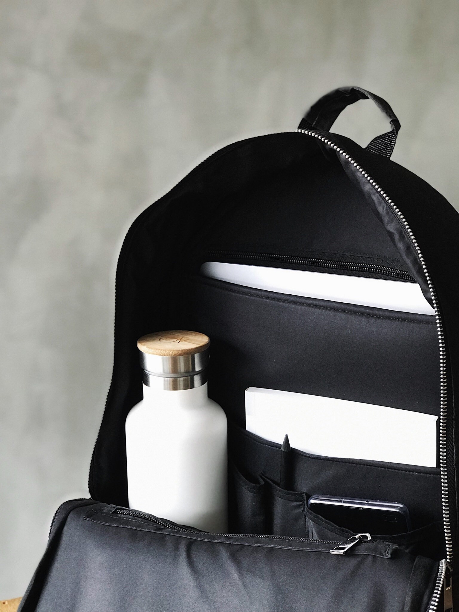 Minimalist Everyday Backpack Munich Collections Etsy