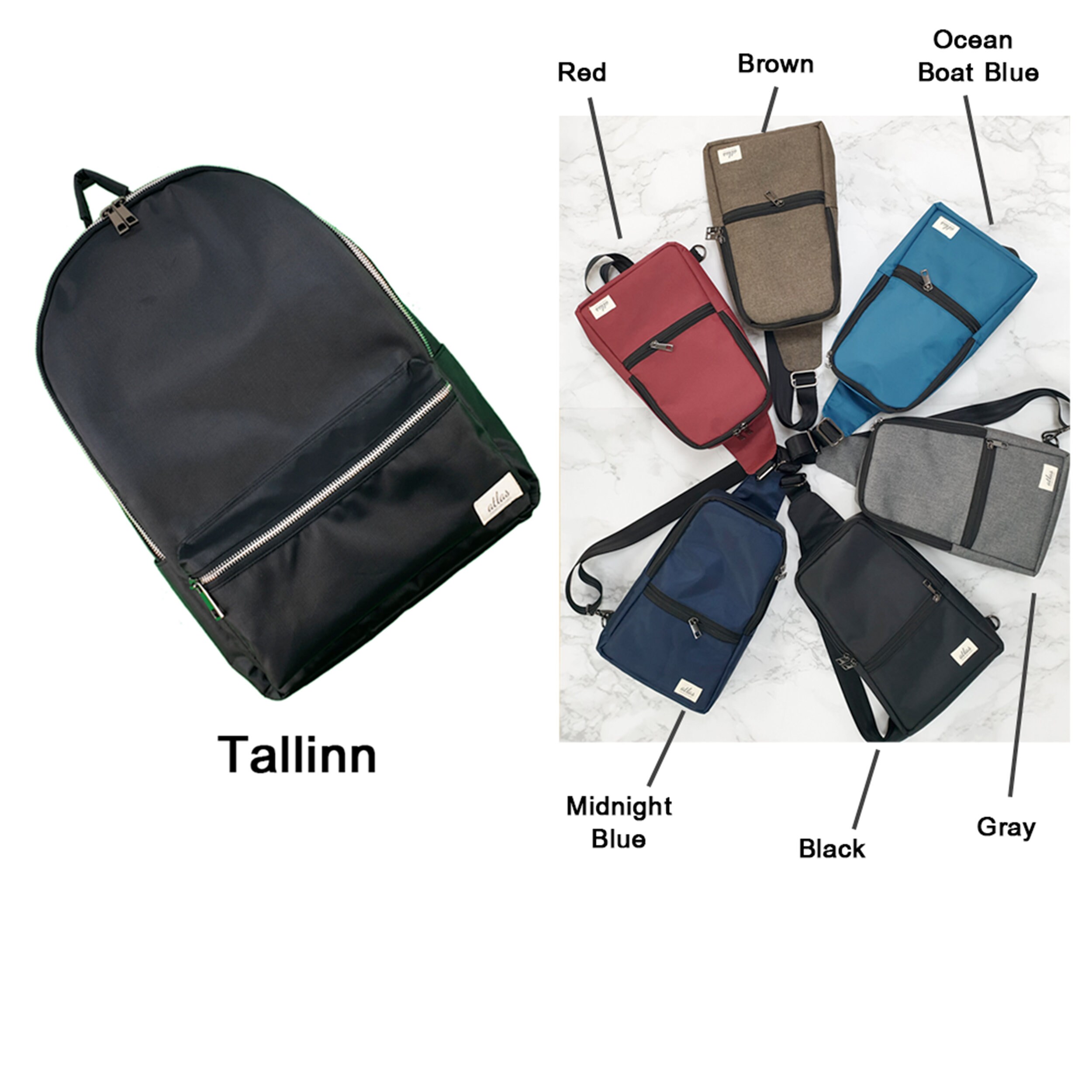 Mini Backpack Minimalist Style Small Backpack Backpack Etsy