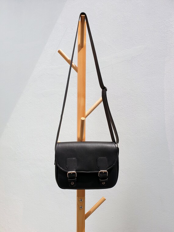 black mini crossbody purse