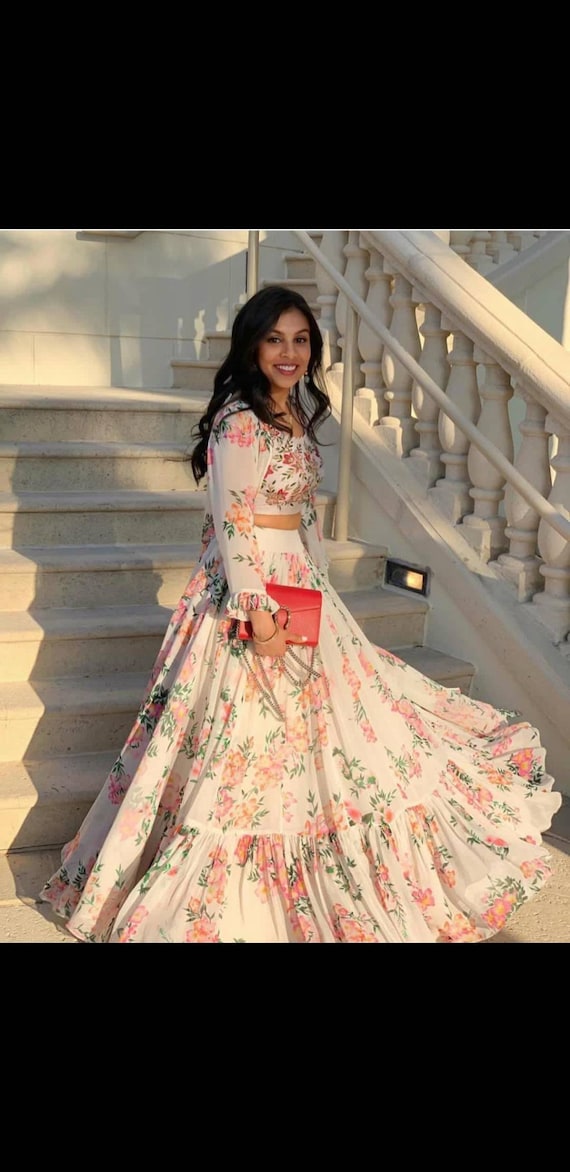 floral choli