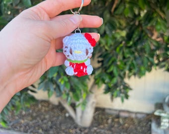 Strawberry Hello Kitty Keychain