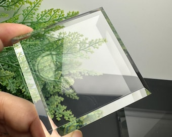 Clear Acrylic Square base Block Display  for Crystal and Mineral Specimens,Specimen Display Base mineral stand