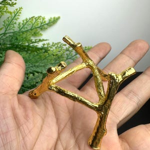 Metal Branch shape stand for dispay crystal and minerals golden stand,silver stand