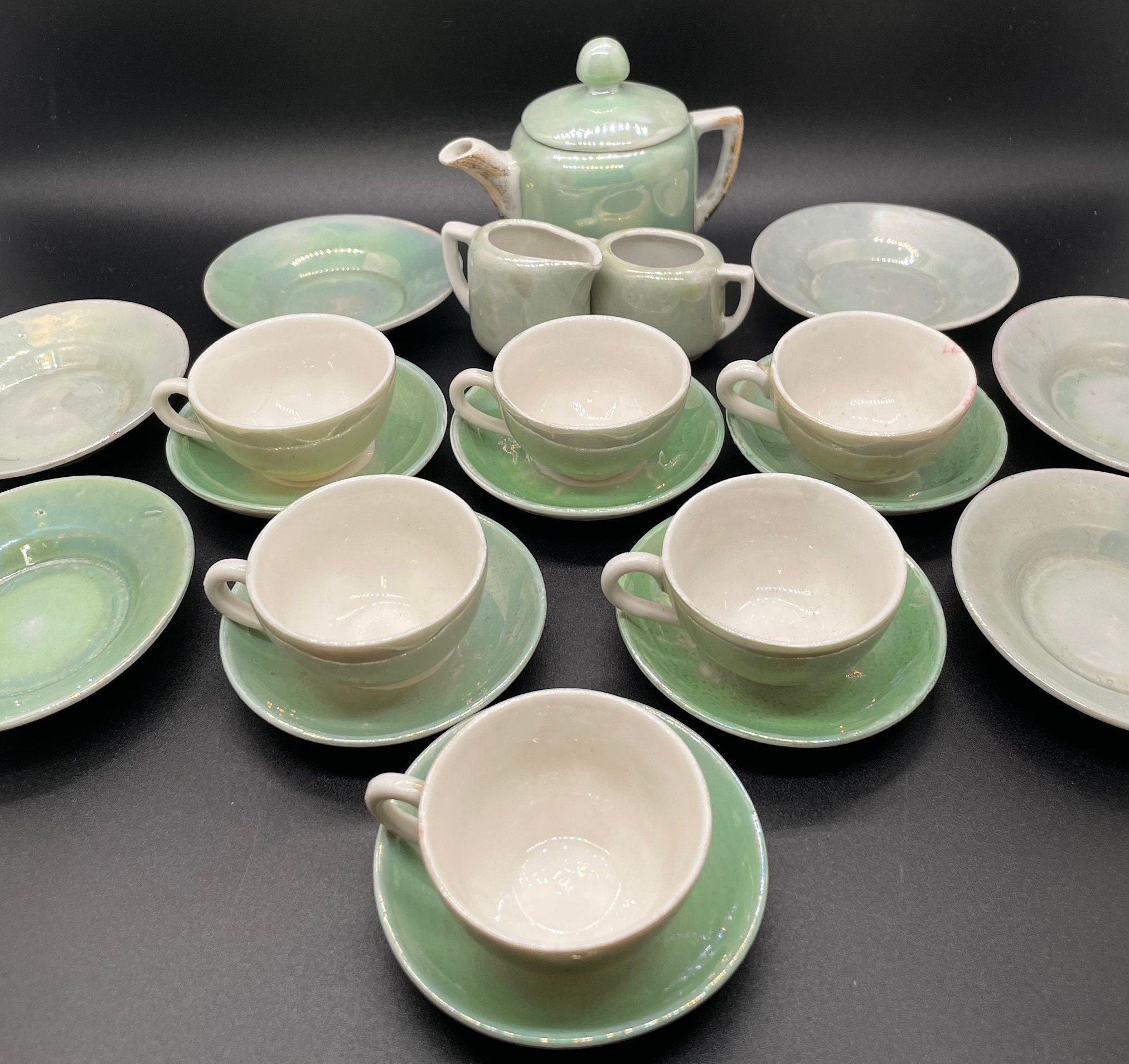 Tea Set Ceramics Tea Set Afternoon Tea Set 6 Cups 6 Plates 1 - Temu
