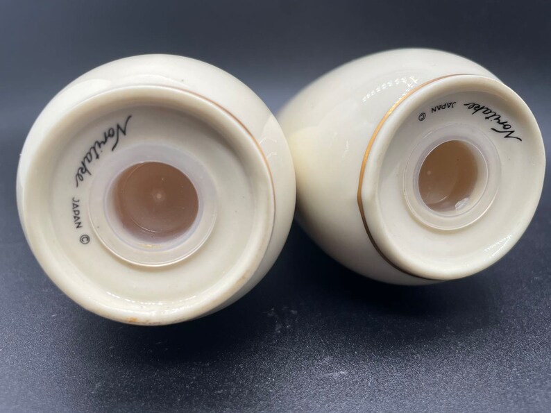 Vintage Noritake Salt and Pepper Shakers Normandy Salt and Etsy