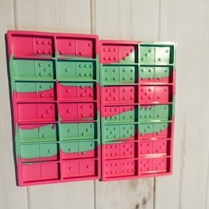 Dominoes Resin Mold, Silicone Mold For Epoxy Crafts
