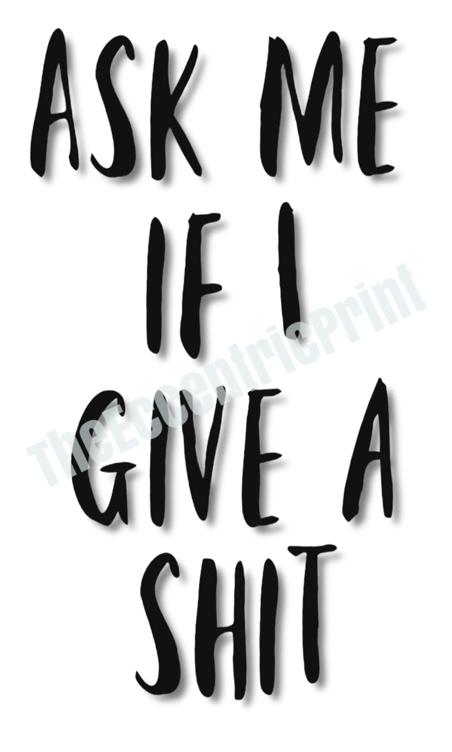 Sarcastic Wall Art Funny Wall Art Digital Print Funny Home Etsy