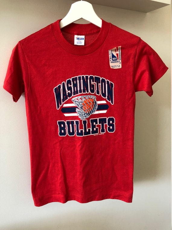 washington bullets shirt