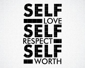 Free Free 174 Self Love Quotes Svg SVG PNG EPS DXF File