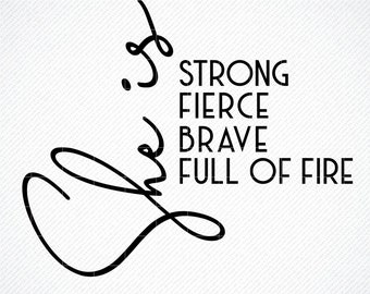 Strong Women Svg Etsy