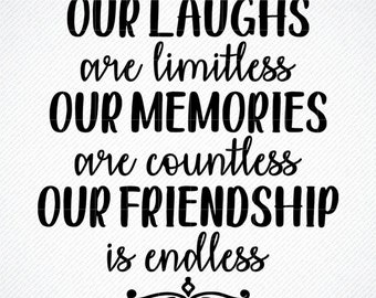 Download Friend Quote Svg Etsy