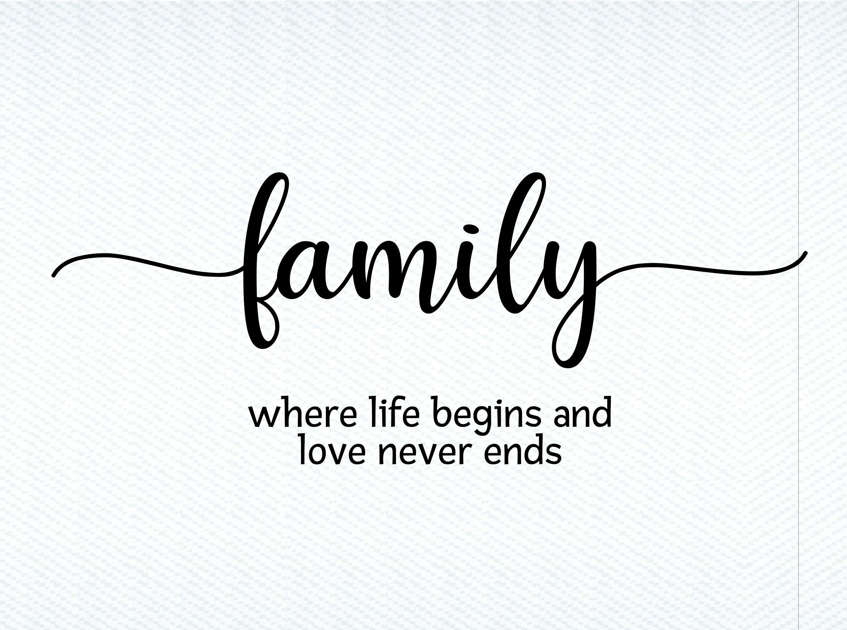 Where Life Begins And Love Never Ends übersetzung Deutsch www.etsy.com