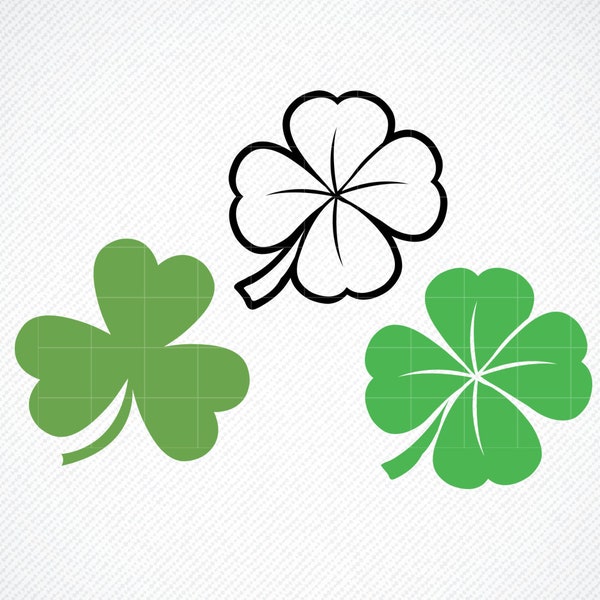 Saint Patricks Day SVG, Saint Patricks Day png, Clover Svg, shamrock Svg, three Leaf clover Svg, Clover Leaf SVG, St Patrick's Day Cut Files