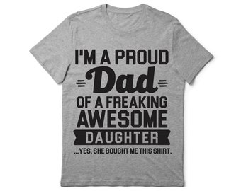I'm The Proud Dad Of Freaking Volleyball Daughter Shirt I'm The Proud Dad Of Freaking Volleyball Daughter Shirt