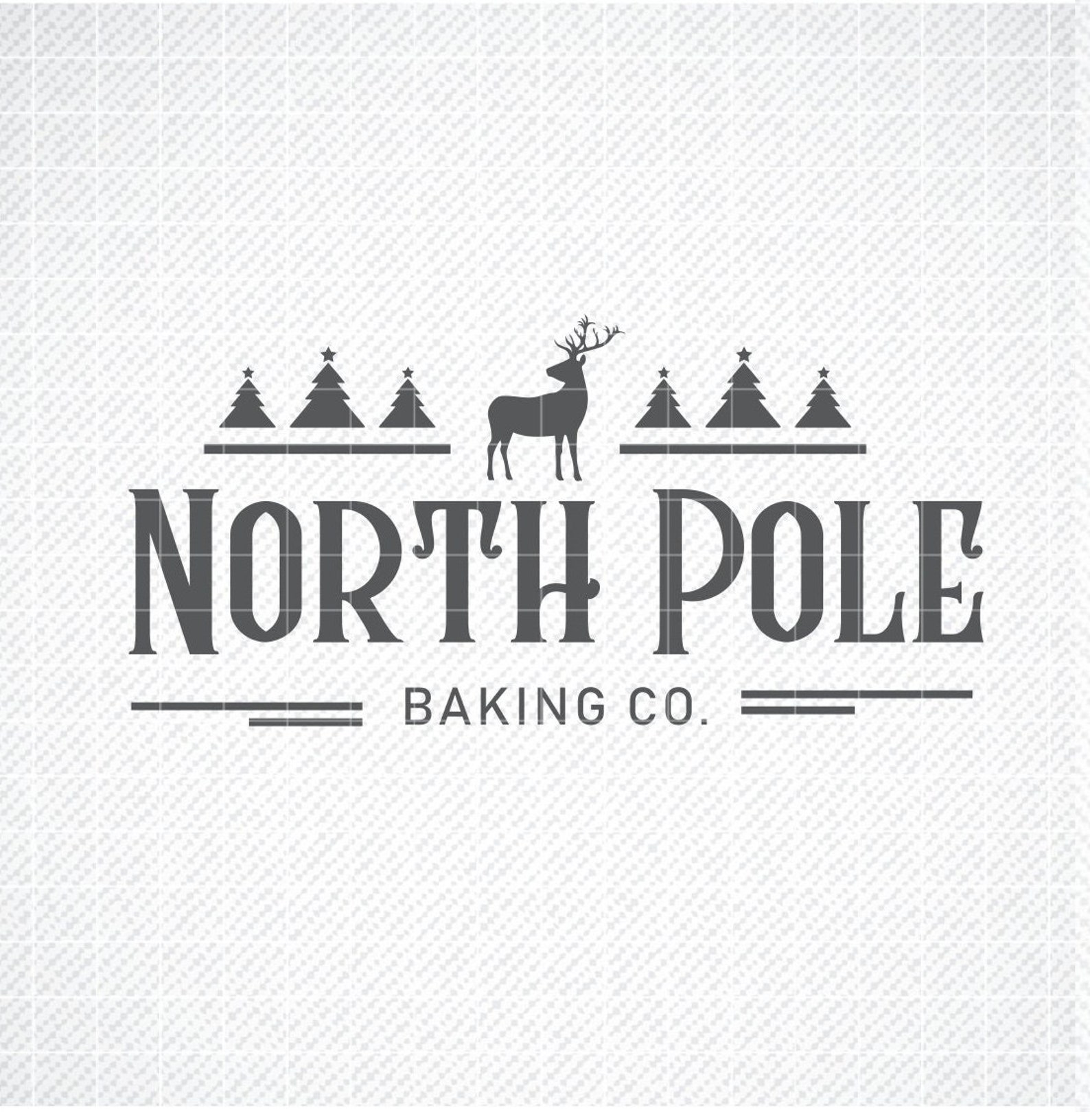 North Pole Baking Company SVG File Cookie SVG File Christmas - Etsy