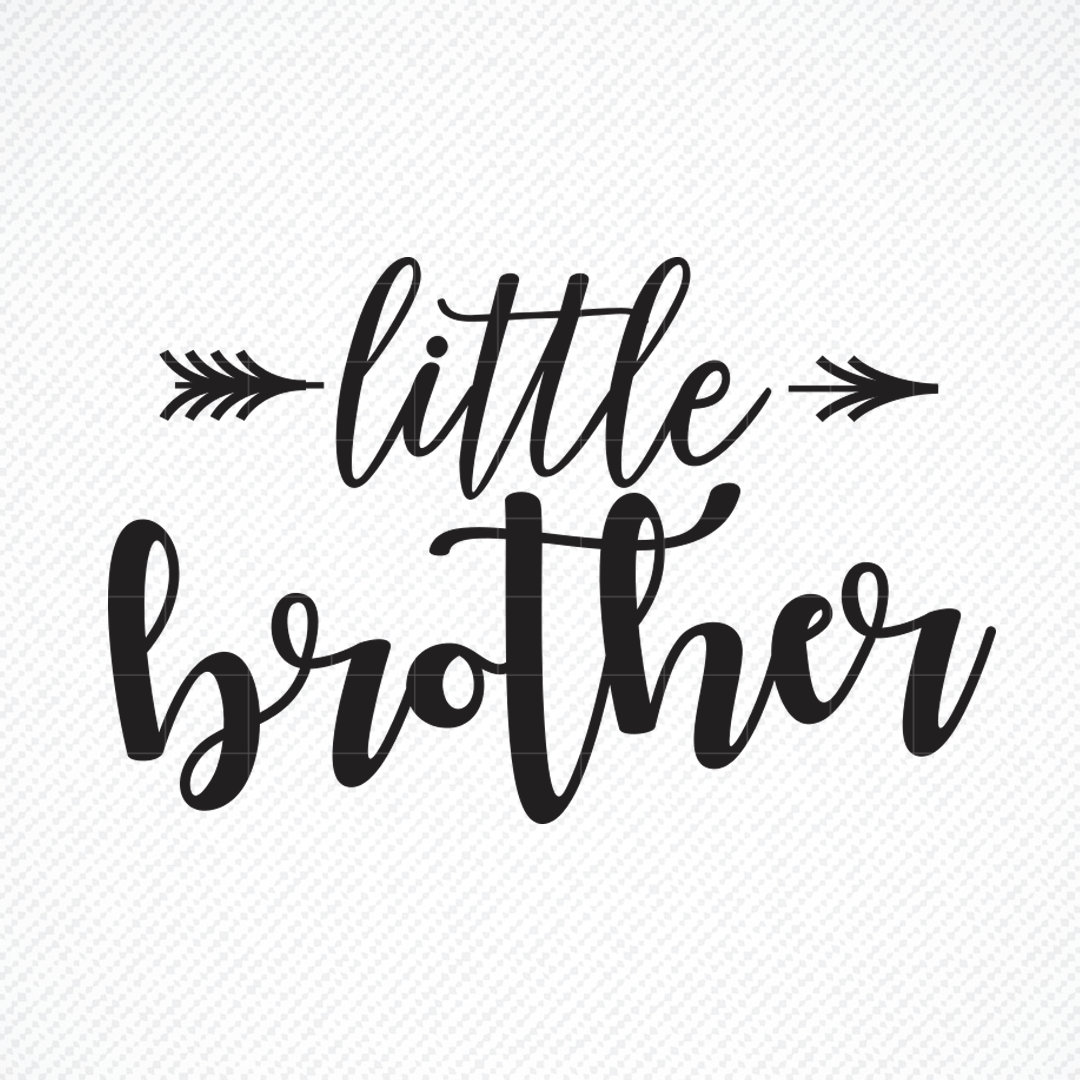 Download LITTLE BROTHER SVG Litttle brother png Cut File digital | Etsy