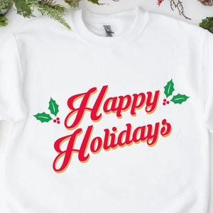 BUONE FESTE SVG, Natale Svg, Vacanze Svg, Png, Eps, Dxf, File Cricut Cut, File Silhouette, Download immediato, File Svg per Natale