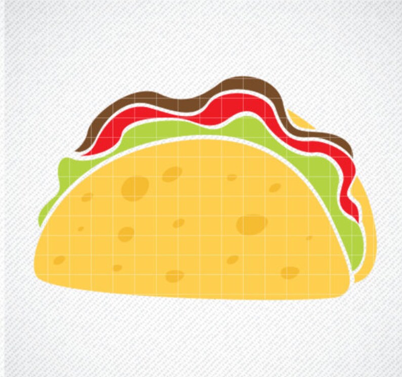 Taco SVG Taco Png Instant Download Digital Download Svg - Etsy