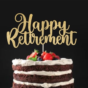 Topo de bolo "Feliz Aposentadoria" SVG, Topo de bolo svg, Feliz Aposentadoria SVG, Aposentadoria svg, dxf, png download instantâneo, Aproveite a aposentadoria svg