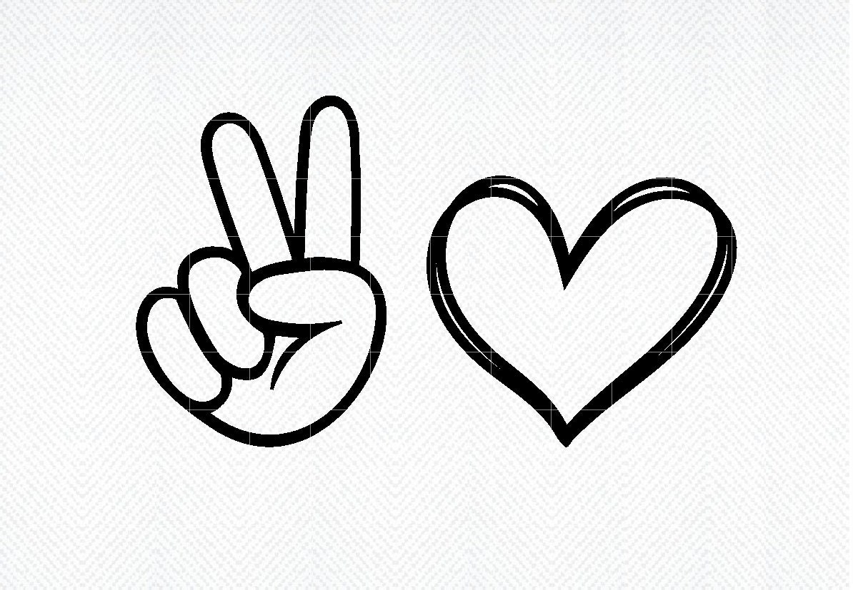 Peace Love Bundle SVG, Peace Symbol Svg, Peace Sign Mandala,heart Mandala, Peace  Love SVG Files for Silhouette & Cricut. Peace Love Design. -  Norway