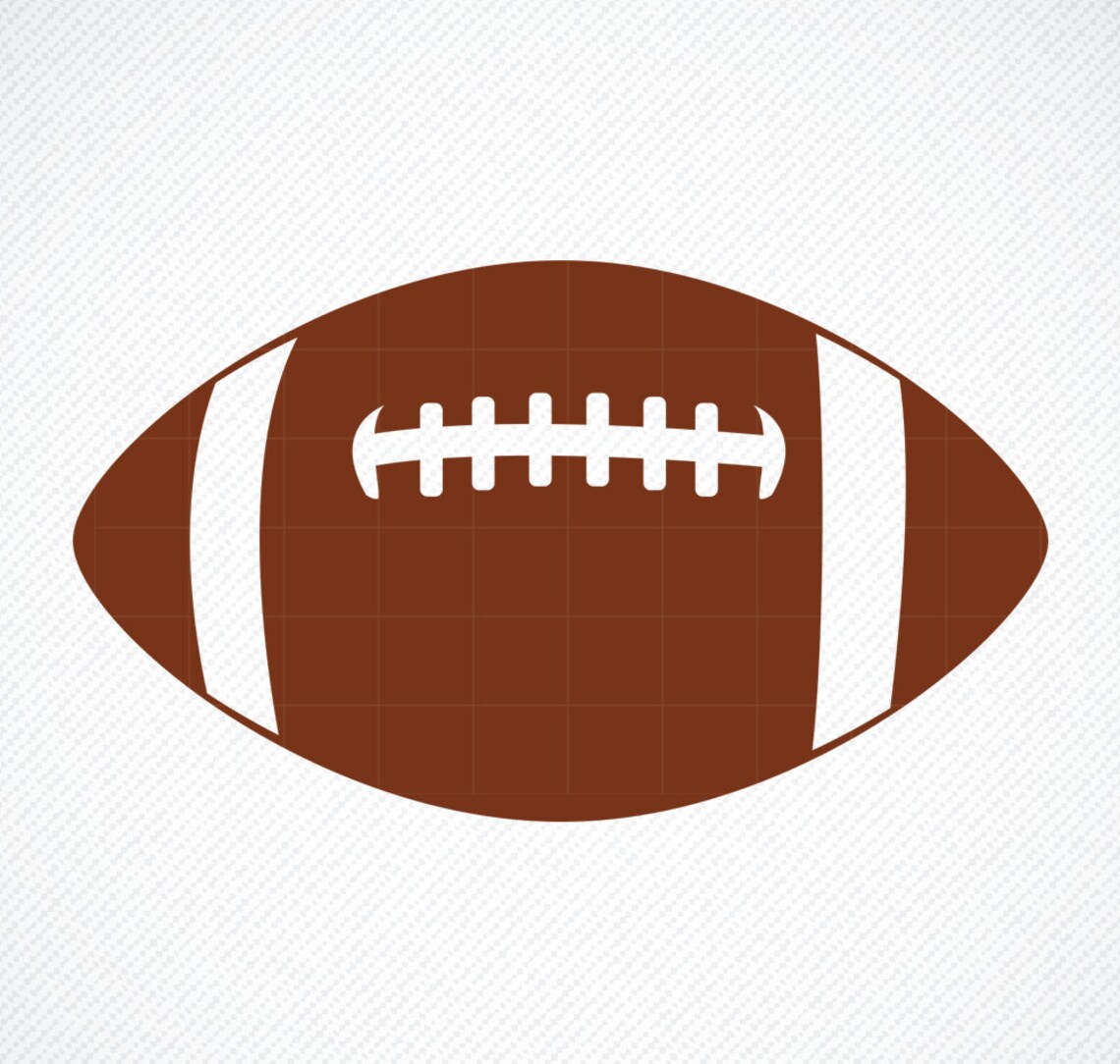 Football svg football silhouette football clipart football