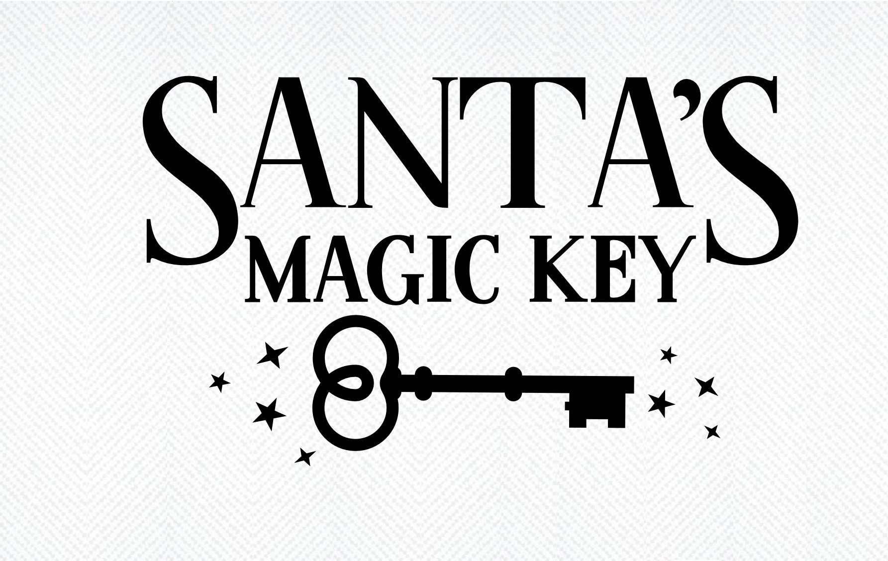 Buy Santa's Magic Key SVG, Christmas SVG, Holiday SVG, Png, Eps