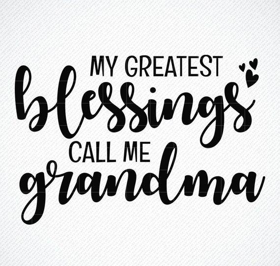 Grandma - My Greatest Blessings Call Me Grandma Tshirt Grandma - My Greatest Blessings Call Me Grandma Tshirt