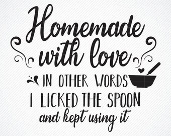 Homemade with Love, Kitchen Towel Svg, Pot Holder Svg, Apron Svg, Cutting Board Svg, Cooking Svg, Dish Towel Svg, Bake Svg, Dish Svg,