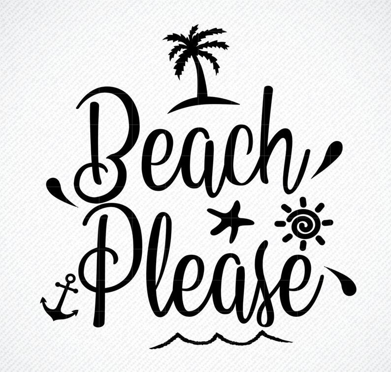 t shirt beach please