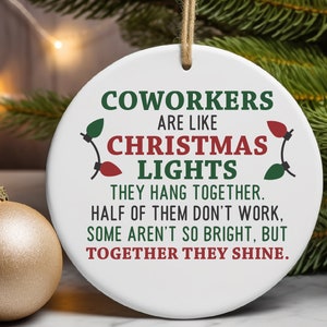 Décoration de Noël drôle, Svg humour de Noël, Svg employé, humour au travail, Svg décoration collègue