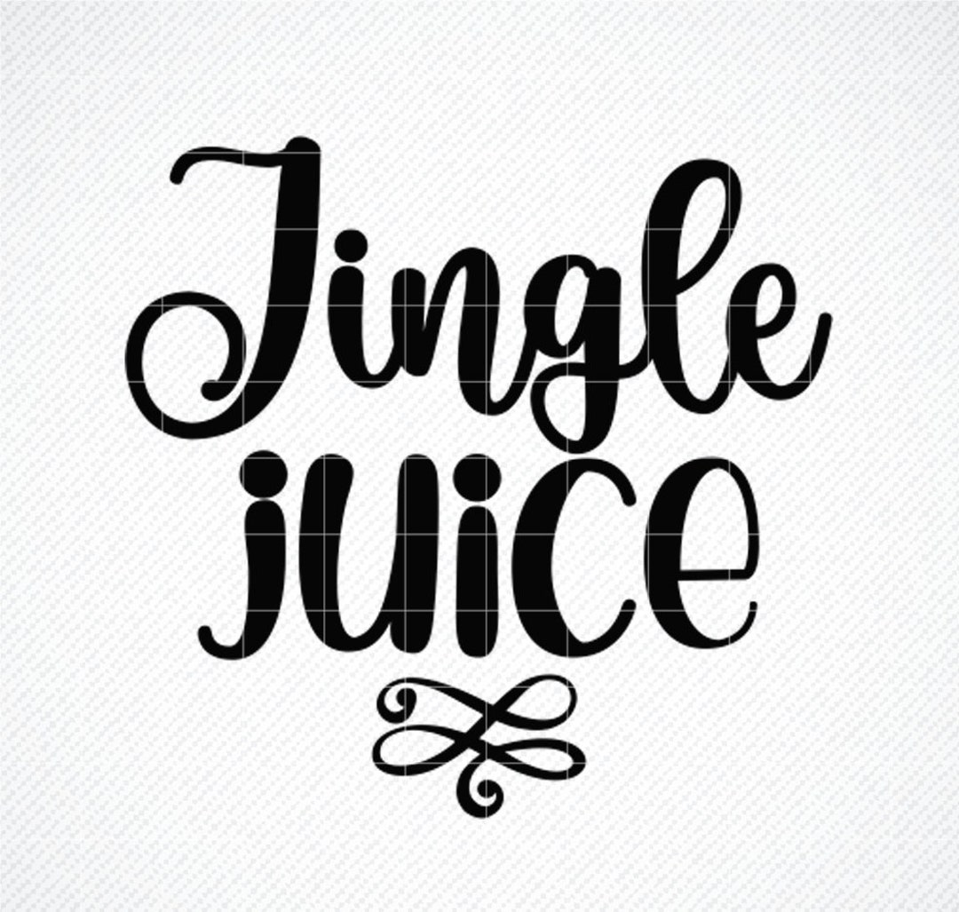 Christmas SVG Jingle Juice SVG DXF Eps Png Jpg Digital File - Etsy UK