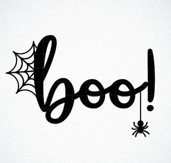 Download Halloween Svg Boo Svg File Silhouette Cutting File Cricut Etsy