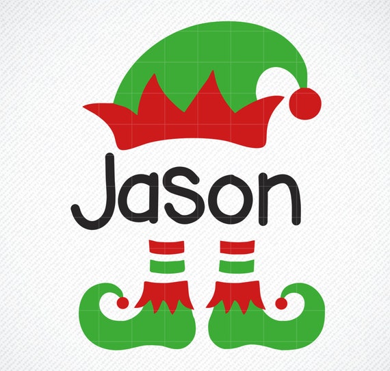 Download Elf Svg Christmas Svg Elf Monogram Svg Cricut Vector Clipart Dxf Png Pdf Eps Xhristmas Svg