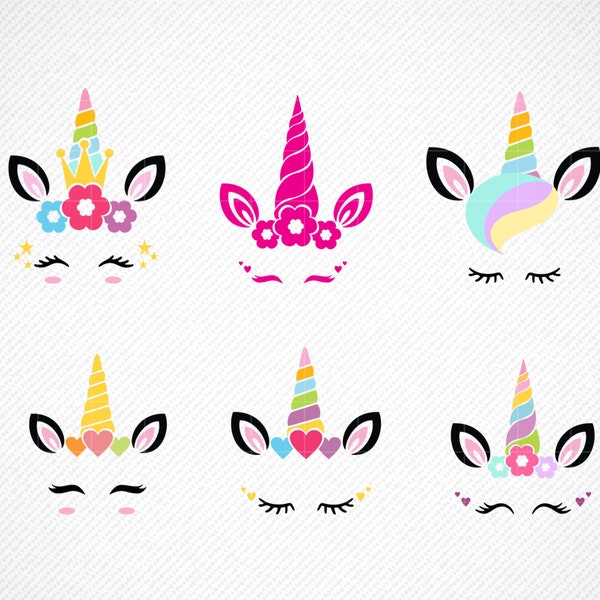Unicorn Bangs Svg - Etsy