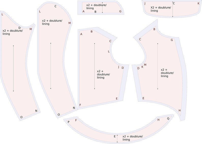 Elizabethan Doublet Sewing Pattern | Etsy