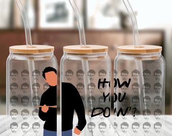 Friends TV Show Libby Glass Can Wrap: Joey 'How You Doin' (Digital Download)