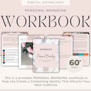 Personal Branding Workbook: Compelling Identity Guide (Digital Download) image 1