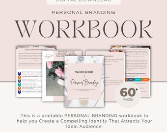 Personal Branding Workbook: Compelling Identity Guide (Digital Download)