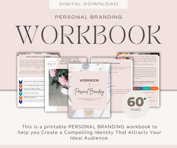 Personal Branding Workbook: Compelling Identity Guide (Digital Download)