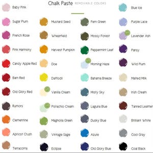 Magnolia Design Co. Chalk Paste - 3 oz Jar - Choose Your Color image 2