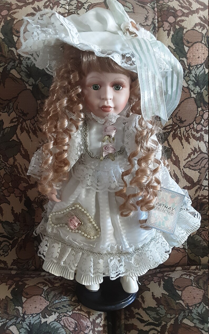 Cathay Collection Porcelain Doll annabel Etsy