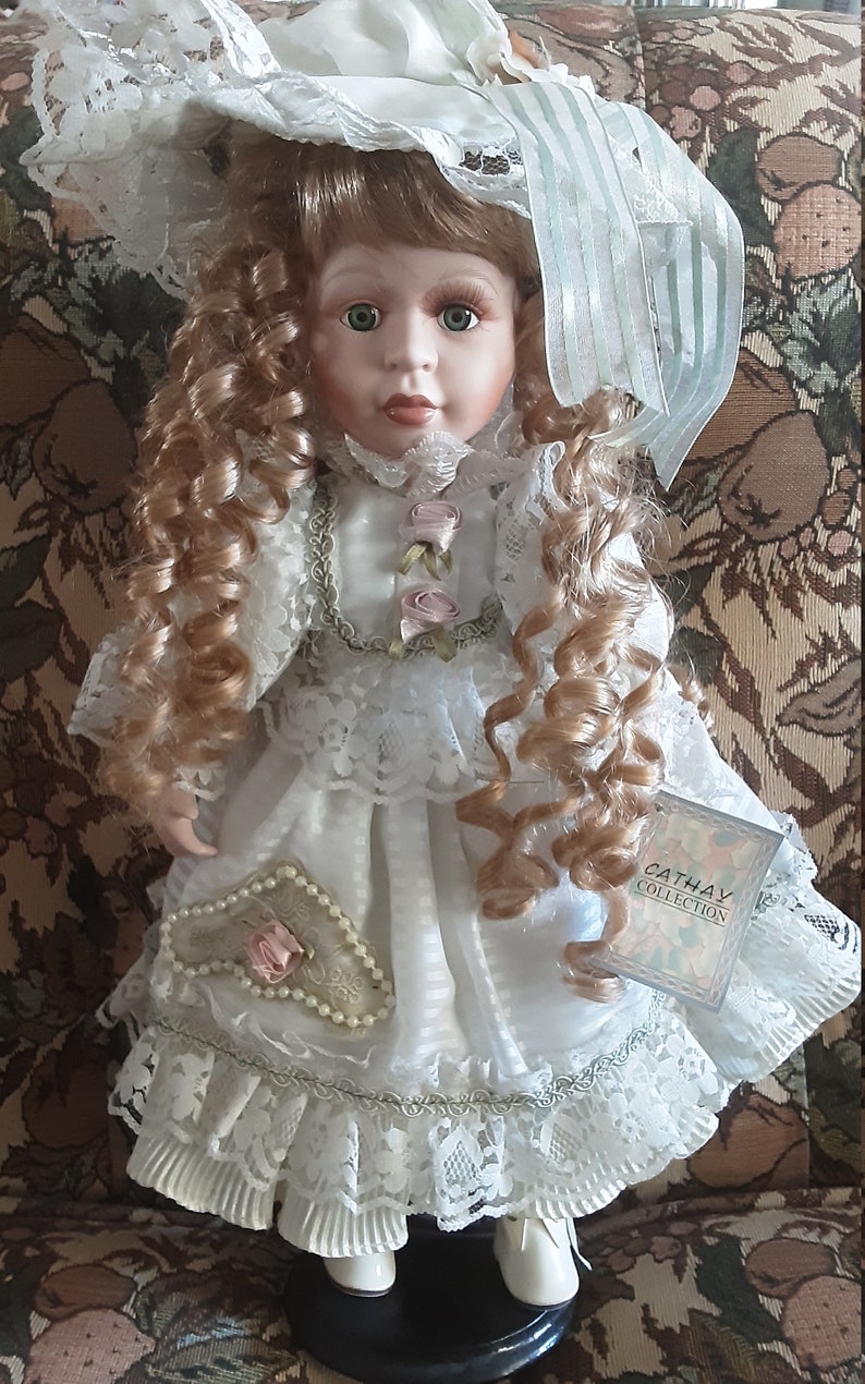 Cathay Collection Porcelain Doll annabel Etsy