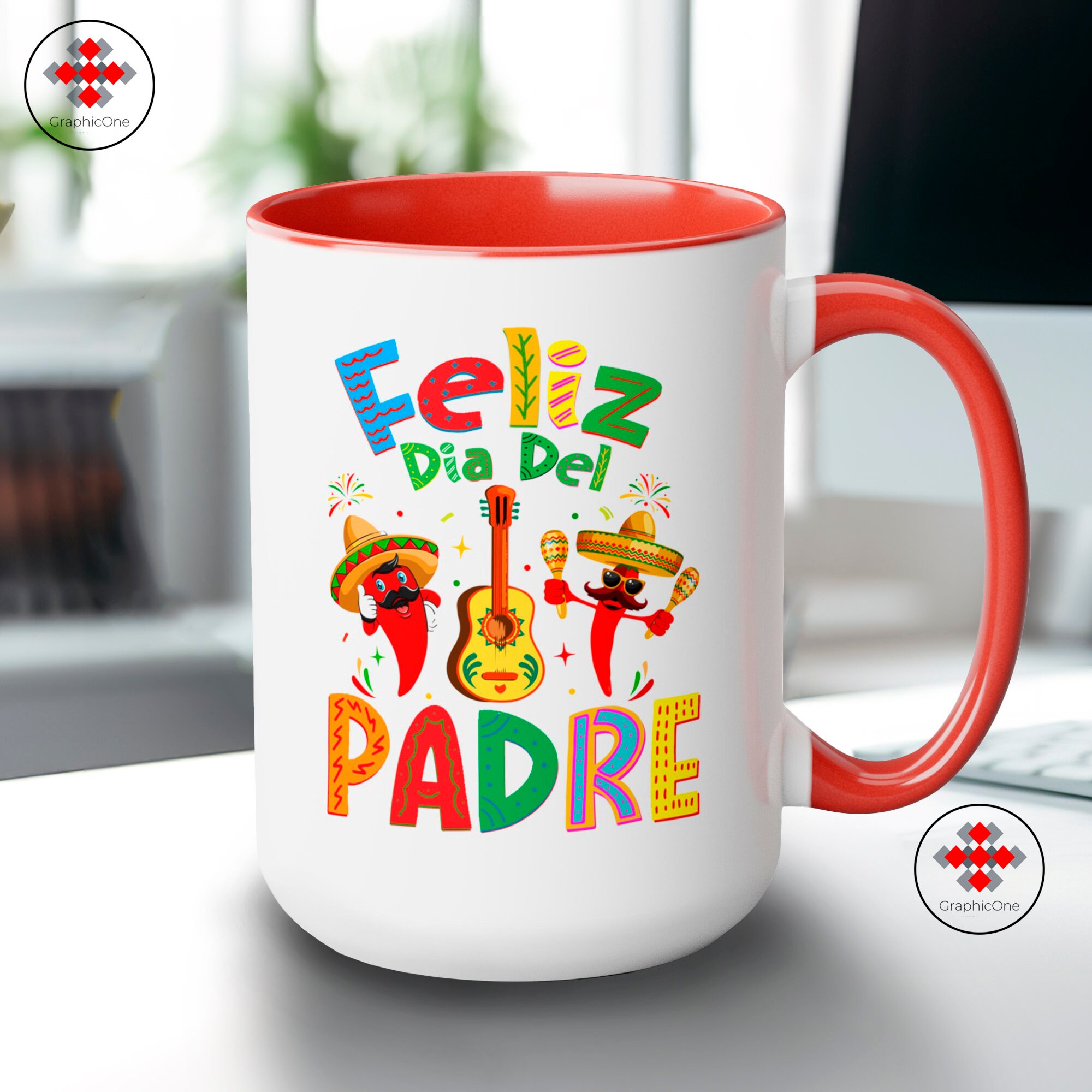 Dia Del Padre Mug, Spanish Fathers Day Gift, Mexico Fathers Day, Regalo