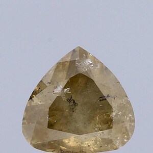 1.04 Carat Natural Fancy Brown yellow color Diamond ,Heart Modified Brilliant Cut Diamond , i3 Clarity , For jewellery