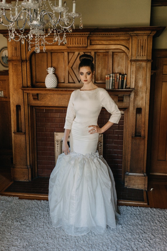 Jacky Kennedy Wedding Gown Etsy