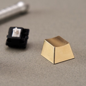 Machined Brass MX Keycap - OEM R4 (esc)