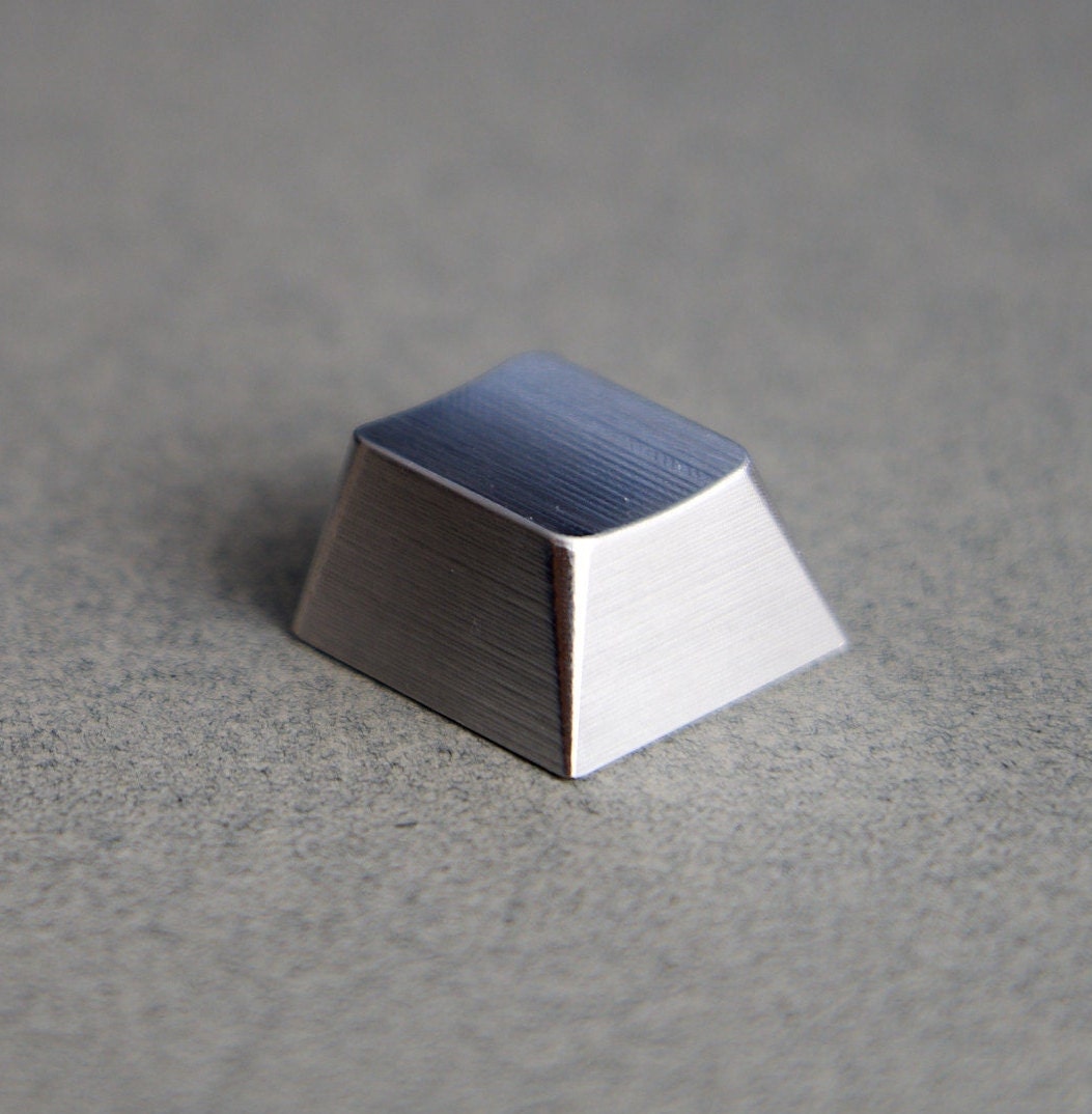 Machined GMK 1u Keycap - Aluminum GMK Row 1 (Esc) - Bright finish